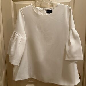 Avon Lane Tuckernuck Ivory Bell Sleeve Blouse